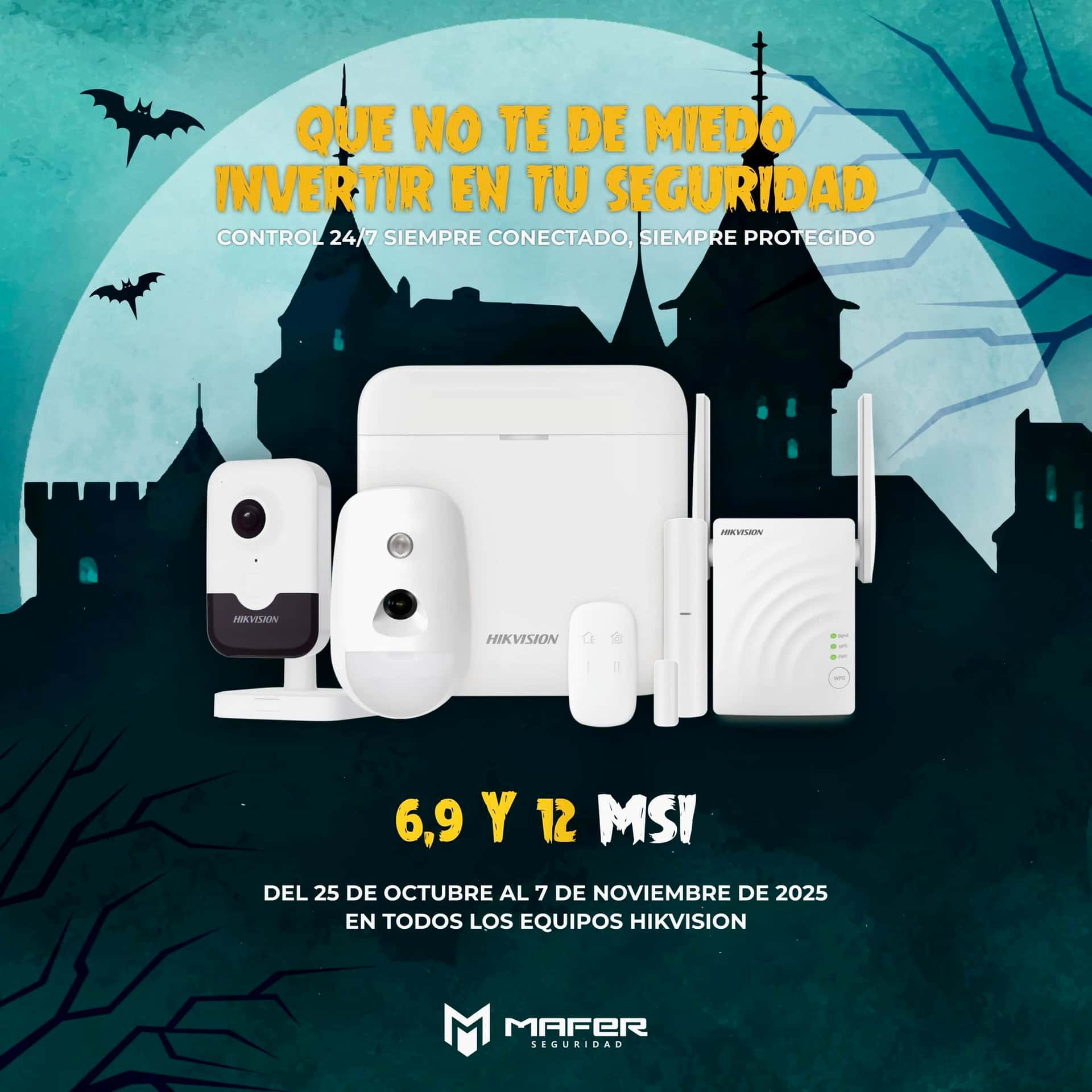 ¡Que no te dé miedo invertir en tu seguridad!