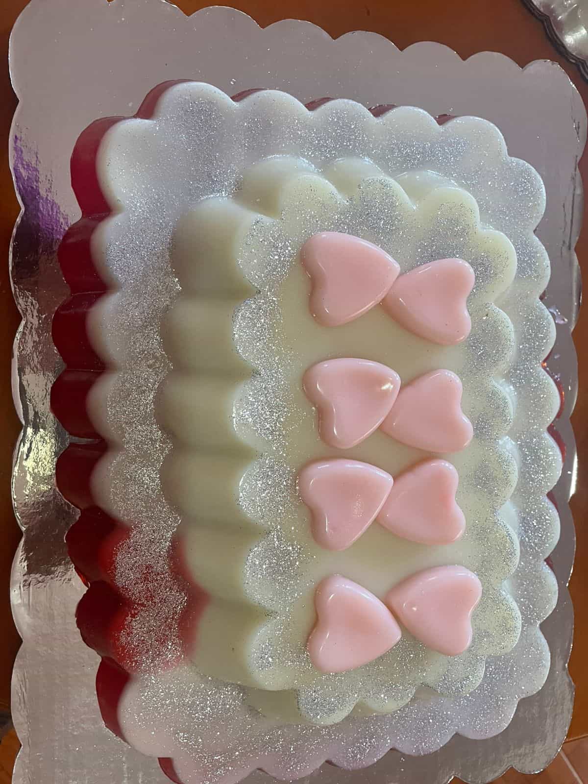 Gelatina de dos pisos